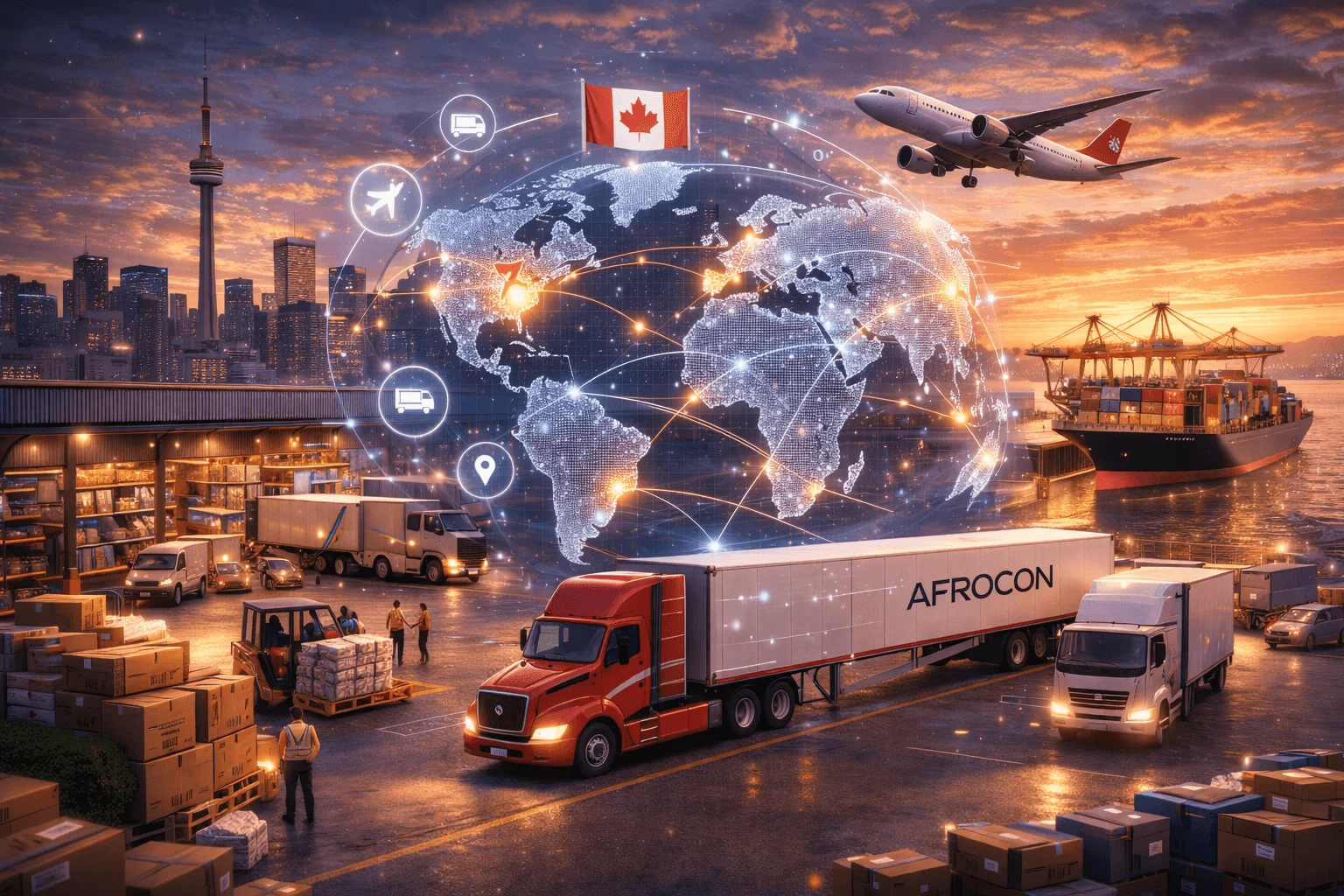 Aviation management - Afrocon operations